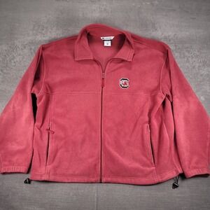 Columbia South Carolina‎ Gamecocks Fleece Jacket Full Zip XXL